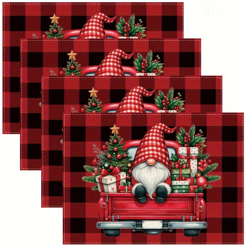 Red Christmas Tree Snowflake P - Family Tree Print recension och pris
