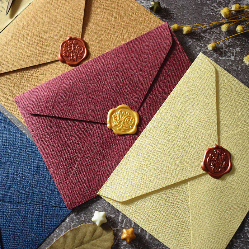 50pcs/lot 20.1x15.1cm Envelope - Wax Seal Letter Kit recension och pris