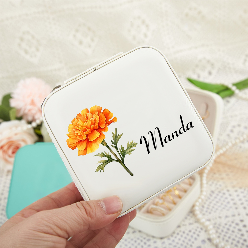 Customized Name Jewelry Box, P - Personalized Name Box recension och pris
