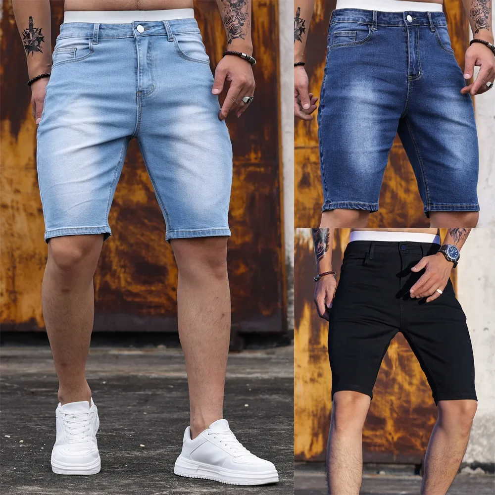 Men Jeans Shorts Strecth Washe - Levis Jeans 501 recension och pris
