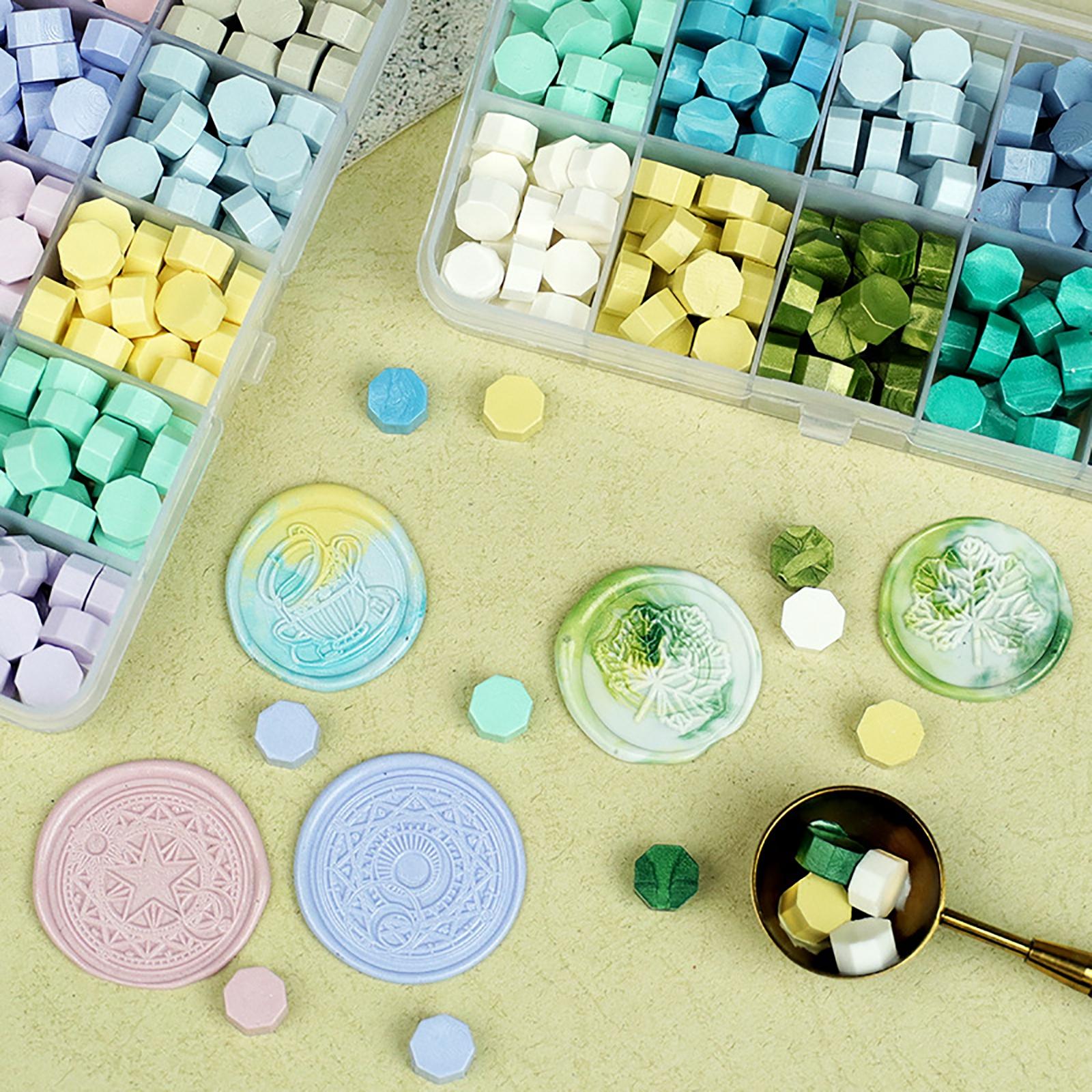 Letter Sealing Beads Macaron M - Wax Seal Letter Kit recension och pris