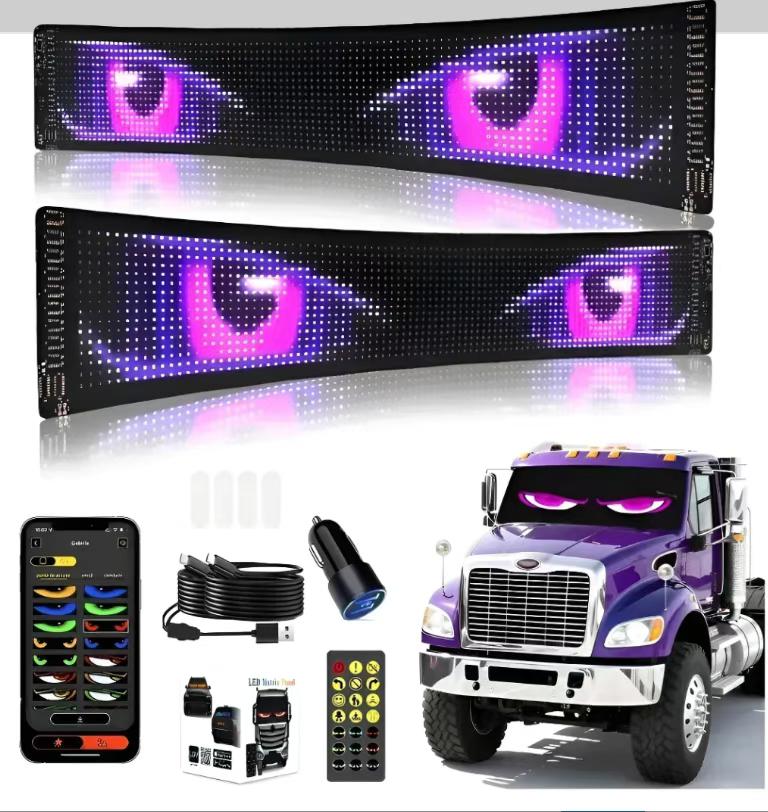 LED Display for Truck USB Scro - Custom Map Poster recension och pris